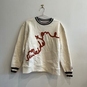 Dinner Service NYC "Maidstone" Ecru Crewneck